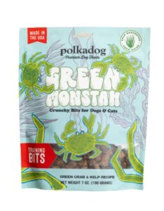 Polka Dog Green Monstah Bits